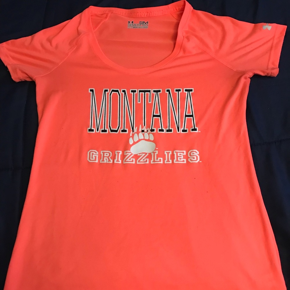 Under armour Montana grizzlies shirt (small)